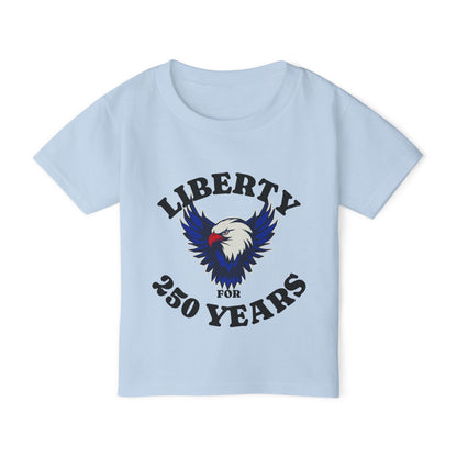 Liberty for 250 Years (Eagle) Heavy Cotton™ Toddler T-shirt