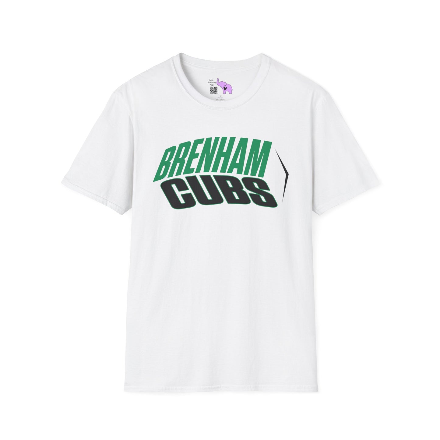 Brenham Cubs (Angled) Adult T-shirt