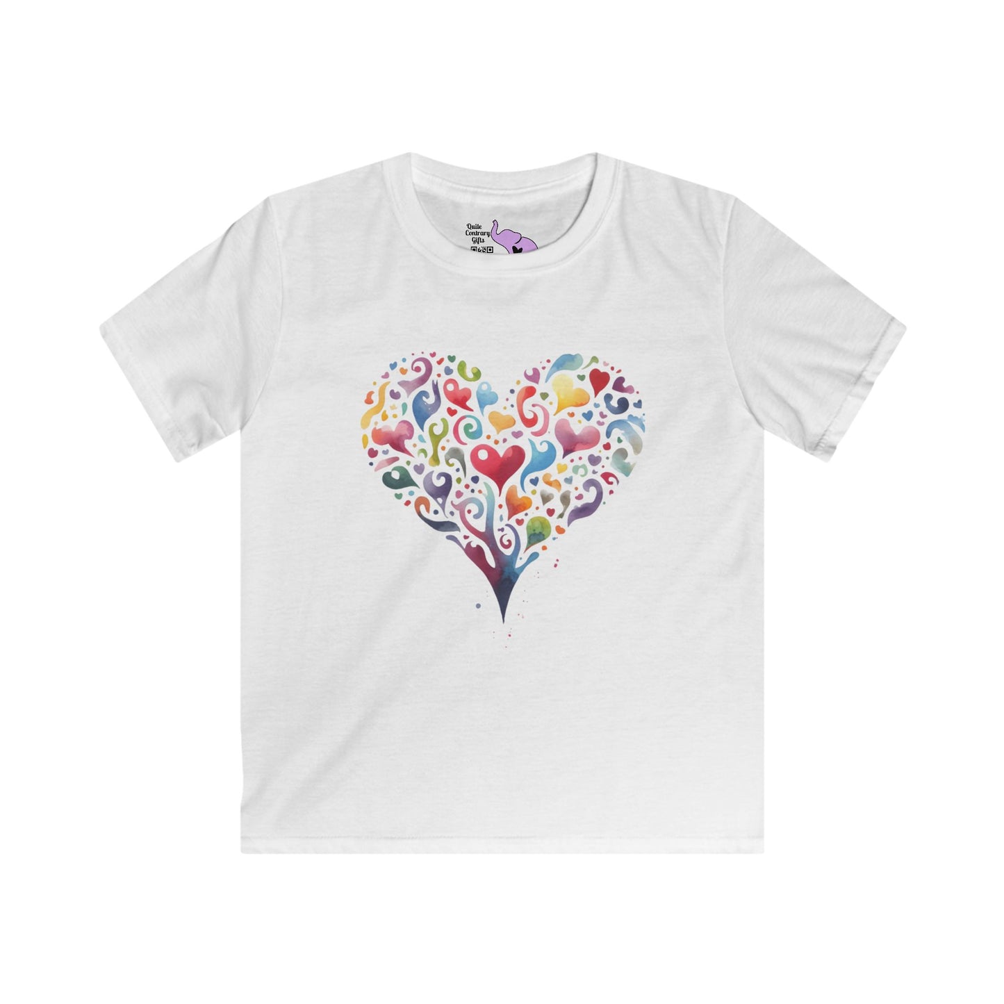 Hearts That Speak Youth Softstyle Tee