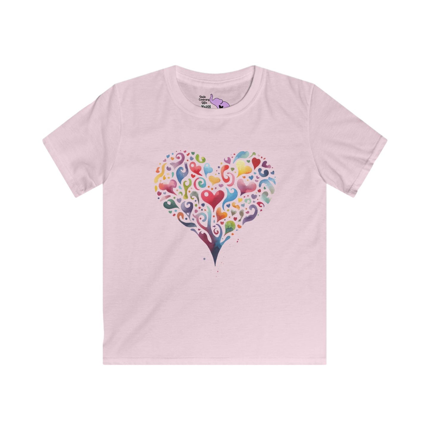 Hearts That Speak Youth Softstyle Tee