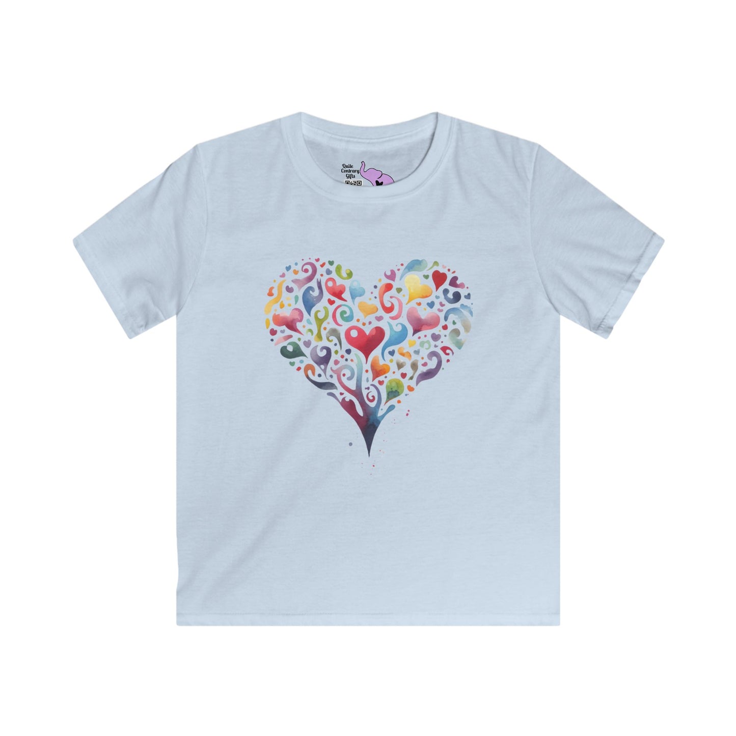 Hearts That Speak Youth Softstyle Tee