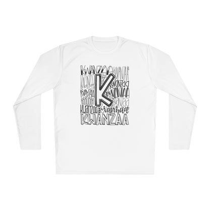Kwanzaa Wordcloud Adult Long Sleeve Tee