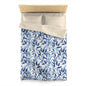 Blue Breeze Microfiber Duvet Cover
