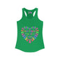 Fight Cancer in All Colors 12 Women's Ideal Racerback Tank