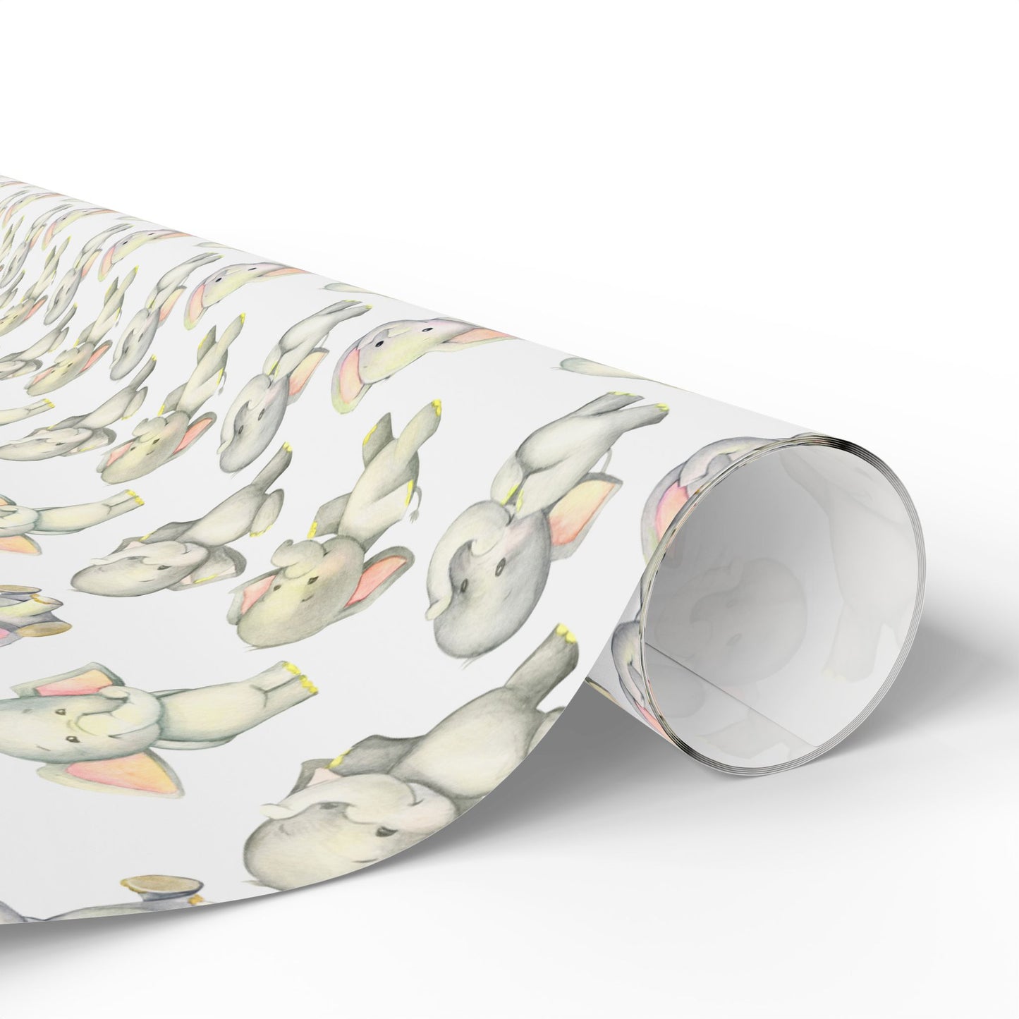 Dancing Elephants Wrapping Paper