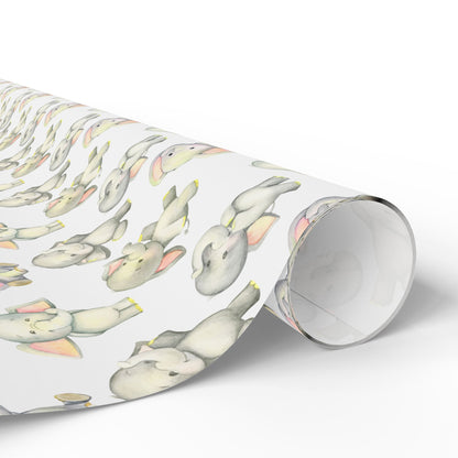 Dancing Elephants Wrapping Paper