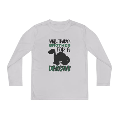 Will Trade Brother For A Dinosaur Youth Long Sleeve Tee