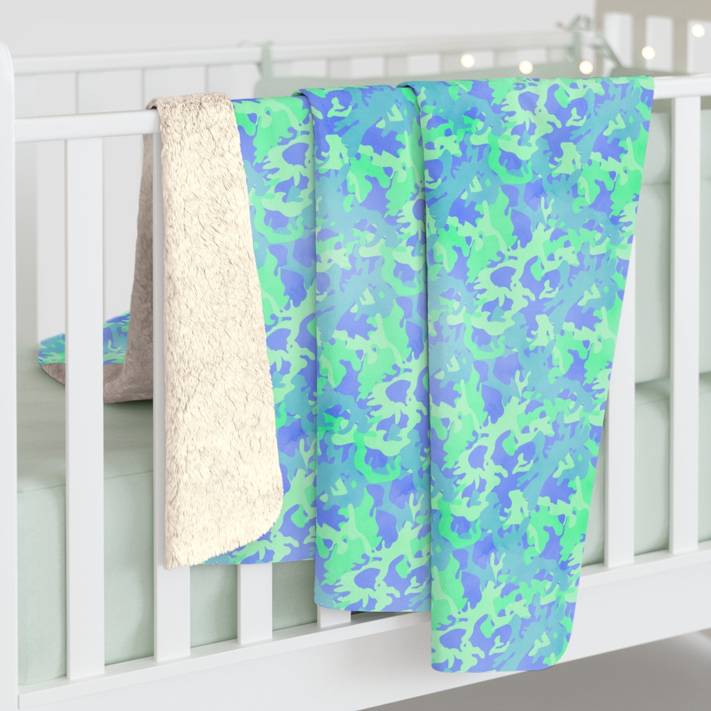 Glacier Grove Camo Fleece Blanket