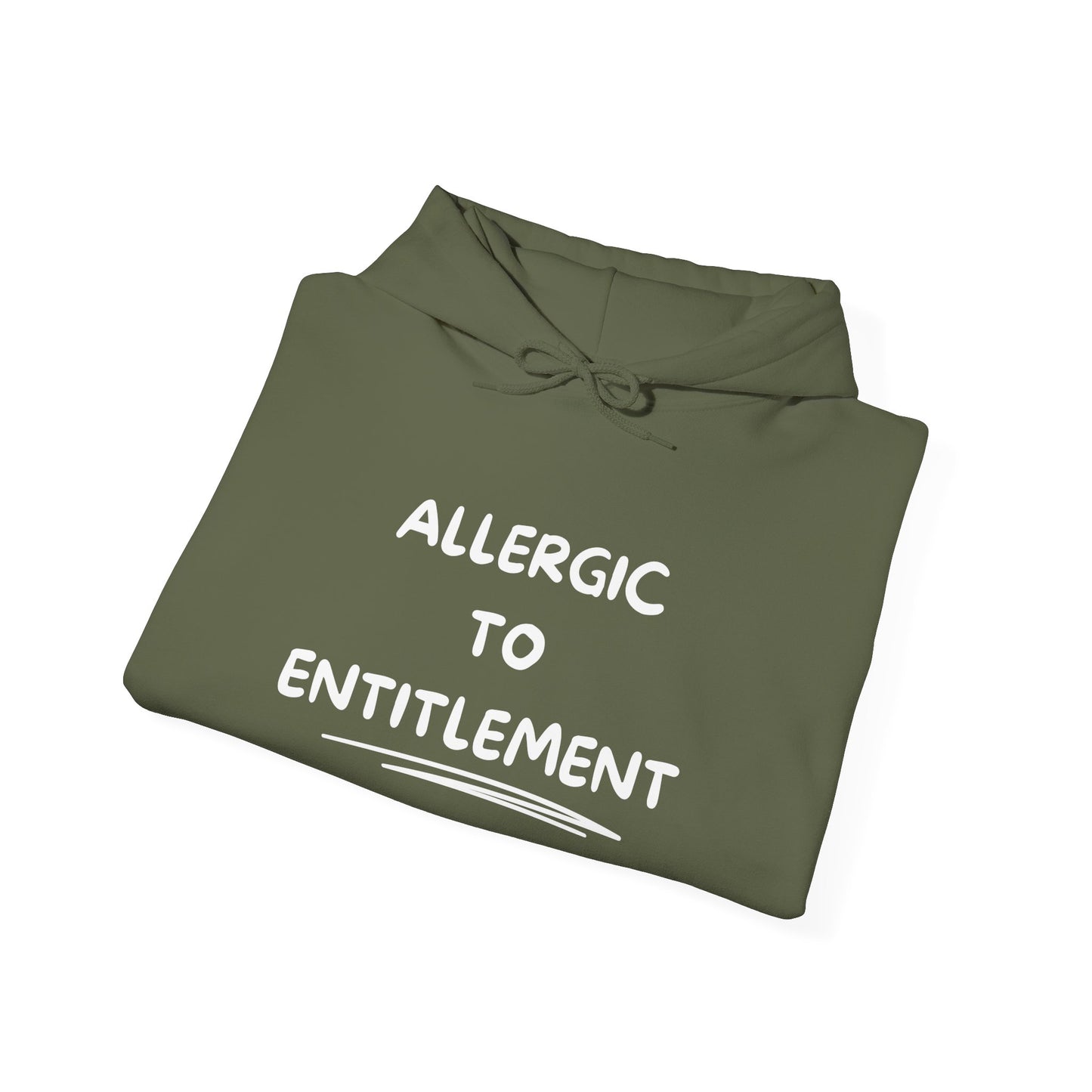 Allergic To Entitlement Heavy Blend™ Hooded Sweatshirt