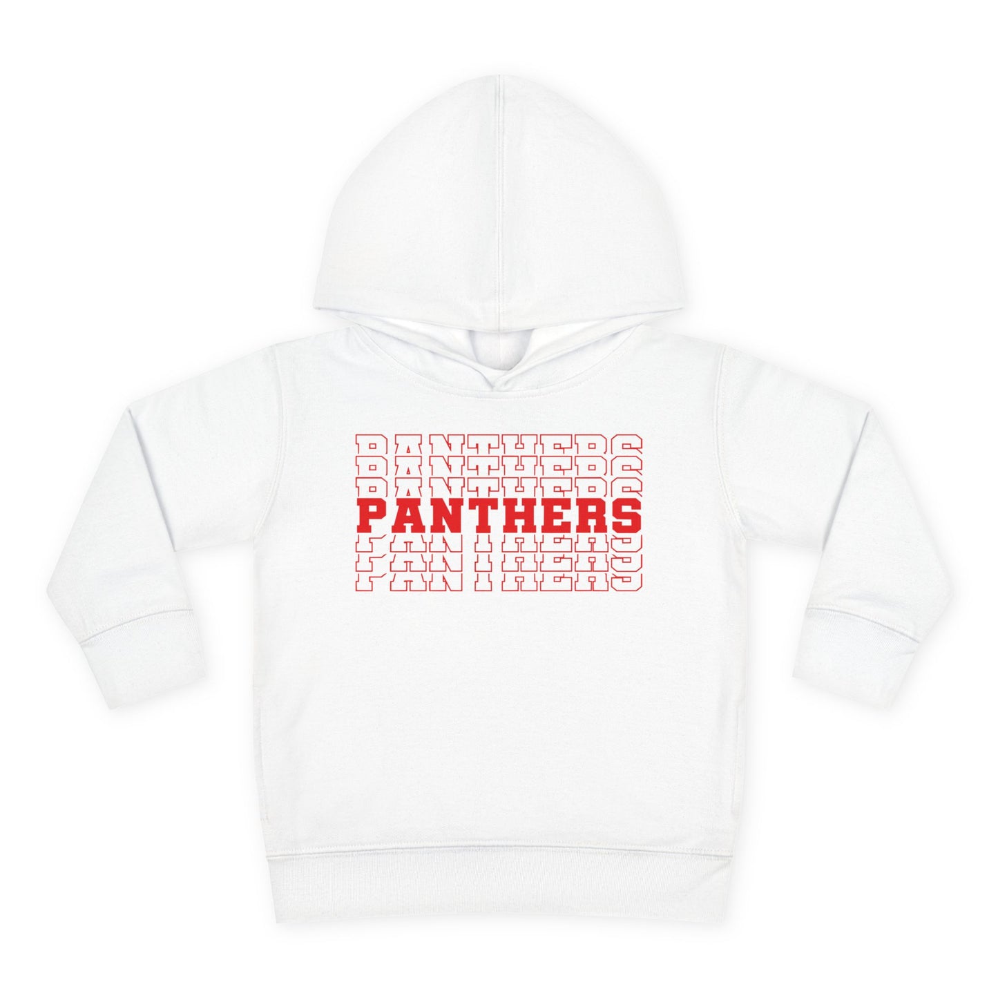 Panthers (Stacked) Toddler Hoodie
