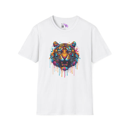 Colorful Tiger Adult T-shirt