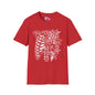 Floral Ribcage Adult T-shirt