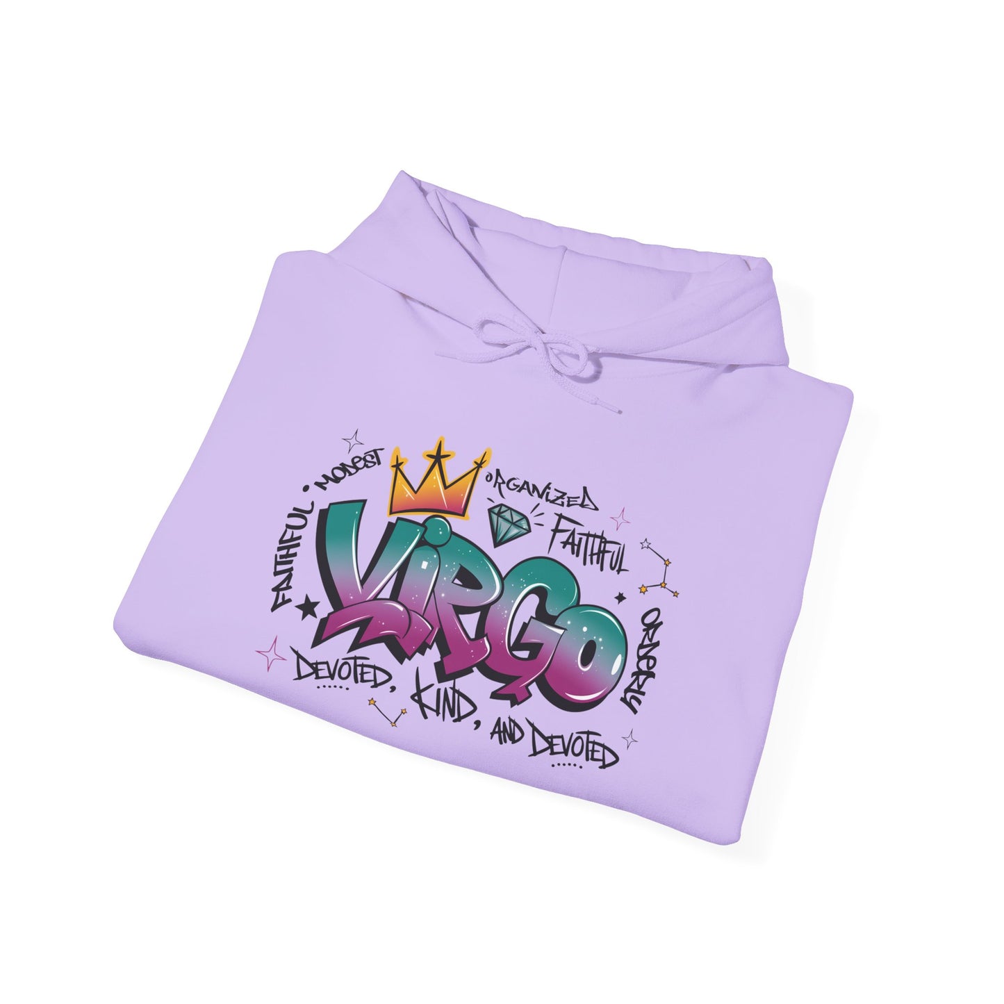 Virgo Street Art Heavy Blend™ Hooded Sweatshirt