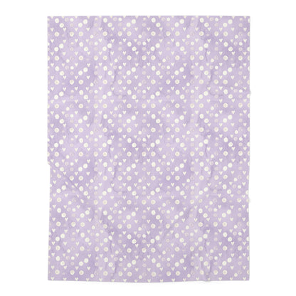 Baby Dreams in Lavender Baby Swaddle Blanket