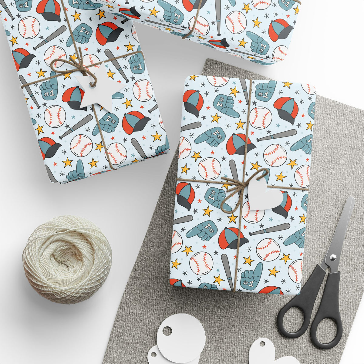 Home Run Heroes Wrapping Paper