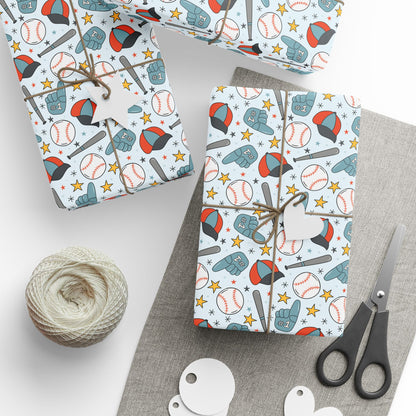 Home Run Heroes Wrapping Paper
