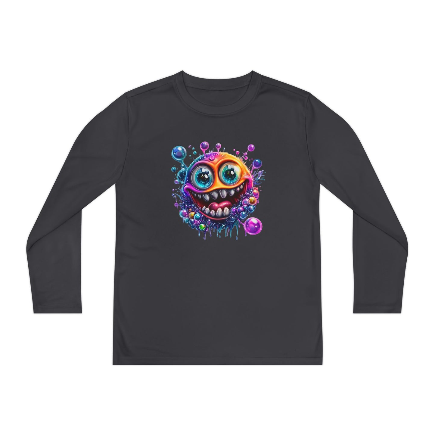 Bubbly Monster Youth Long Sleeve Tee