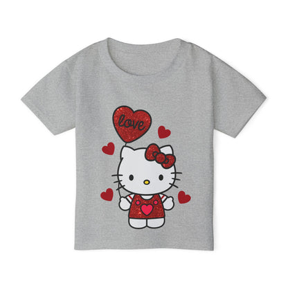 Valentine Hello Kitty Love Heavy Cotton™ Toddler T-shirt