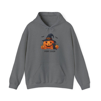 Spooky Season (Jack-O-Lantern/Black Cat) Heavy Blend™ Hooded Sweatshirt