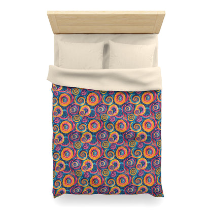 Rainbow Revolt Microfiber Duvet Cover