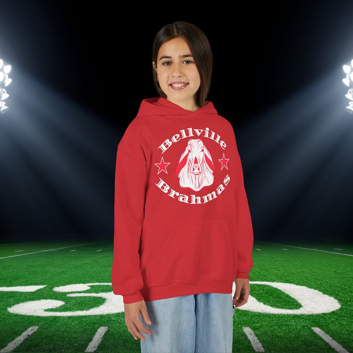 Bellville Brahma Classic Youth Heavy Blend Hoodie