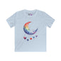 Colorfall Heart Moon Youth Softstyle Tee