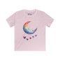 Colorfall Heart Moon Youth Softstyle Tee