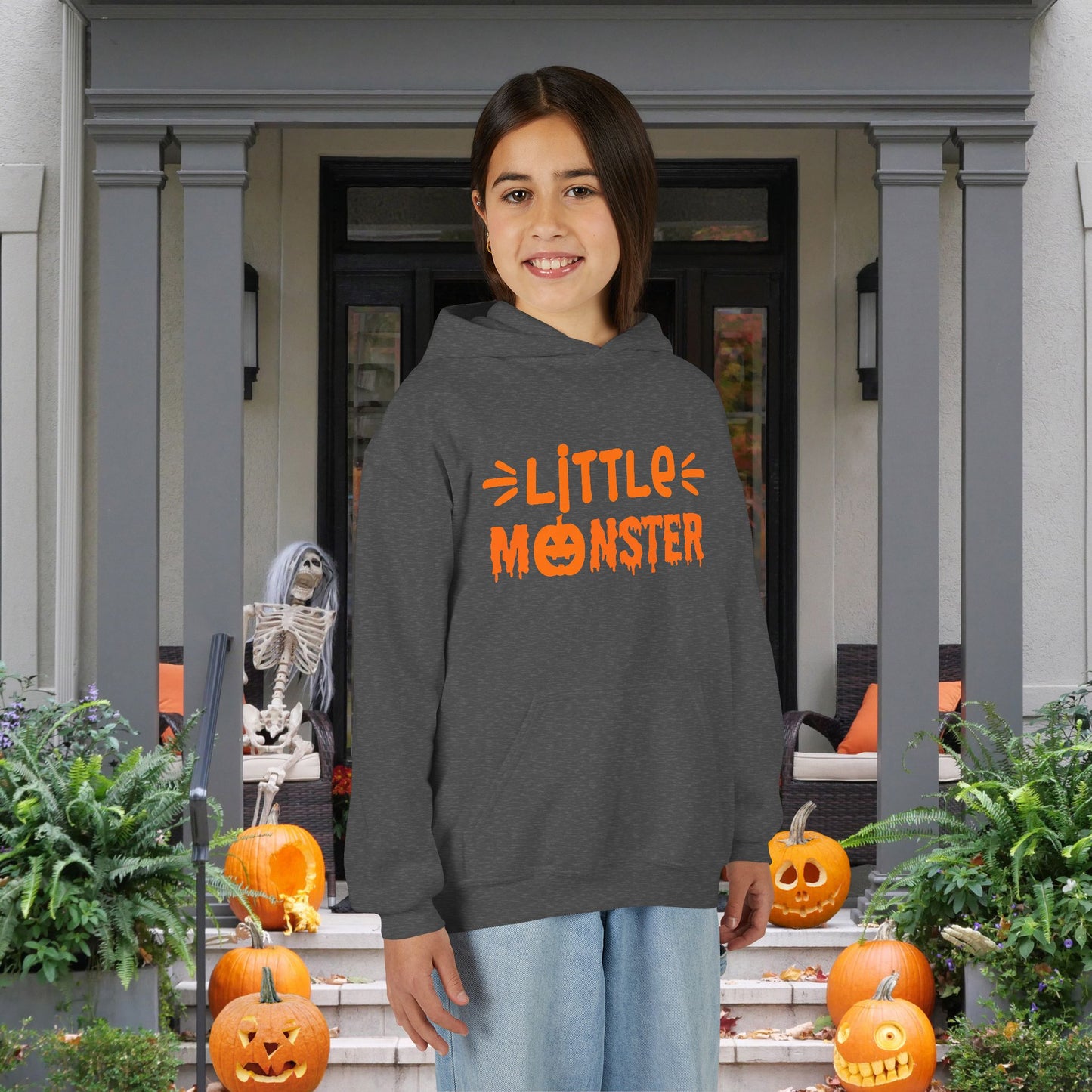 Little Monster Youth Heavy Blend Hoodie