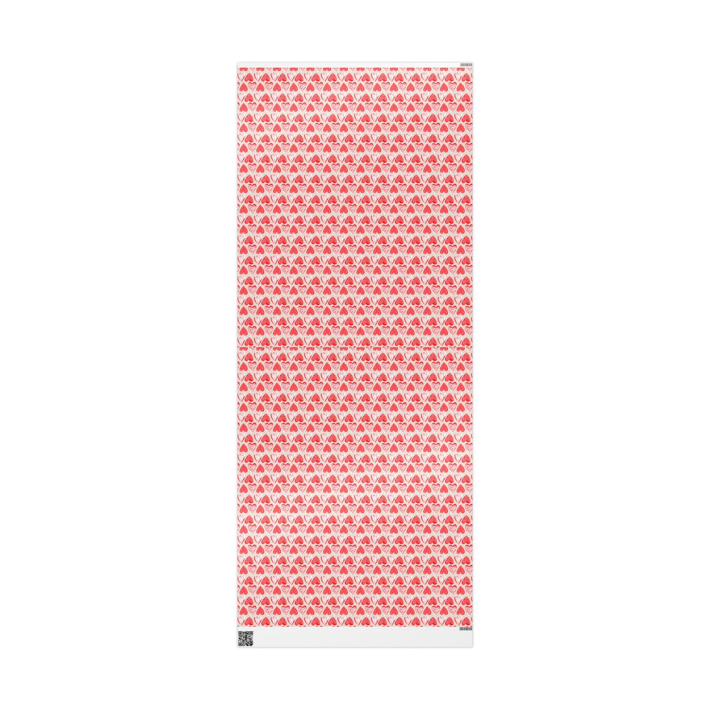 Doodle Hearts Wrapping Paper