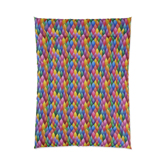 Vivid Vortex Comforter