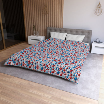 Freedom Dots Microfiber Duvet Cover