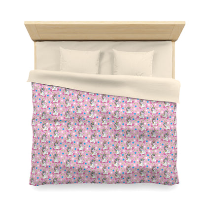 Twinkle Toes Unicorns Microfiber Duvet Cover