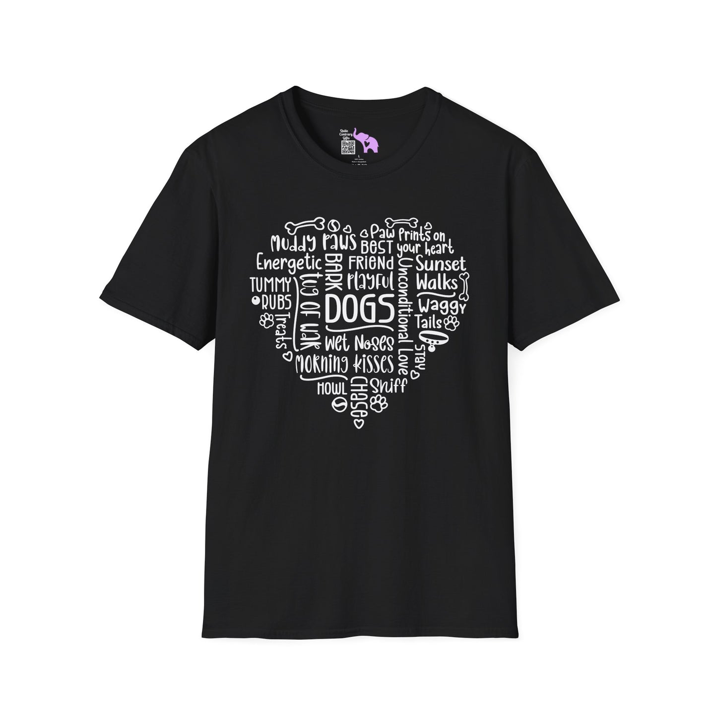 Dogs Heart Adult T-shirt