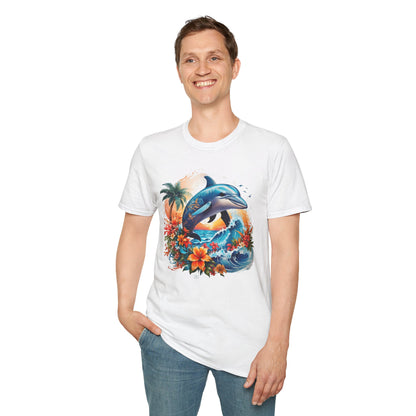 Tropical Dolphin T-shirt