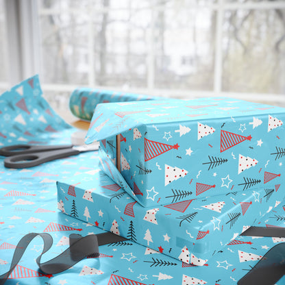 Yuletide Pines Wrapping Paper