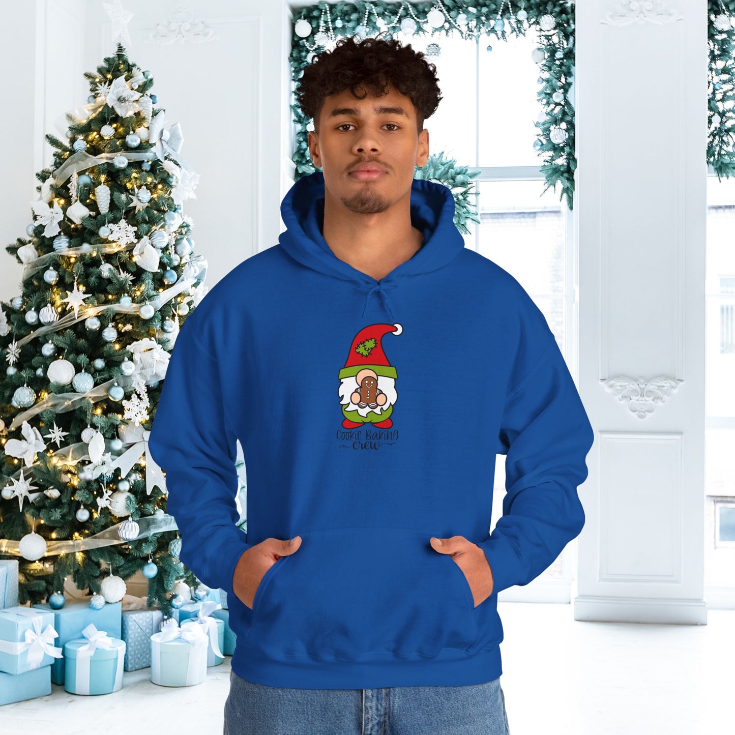 Cookie Baking Crew Gnome Adult Heavy Blend™ Hoodie