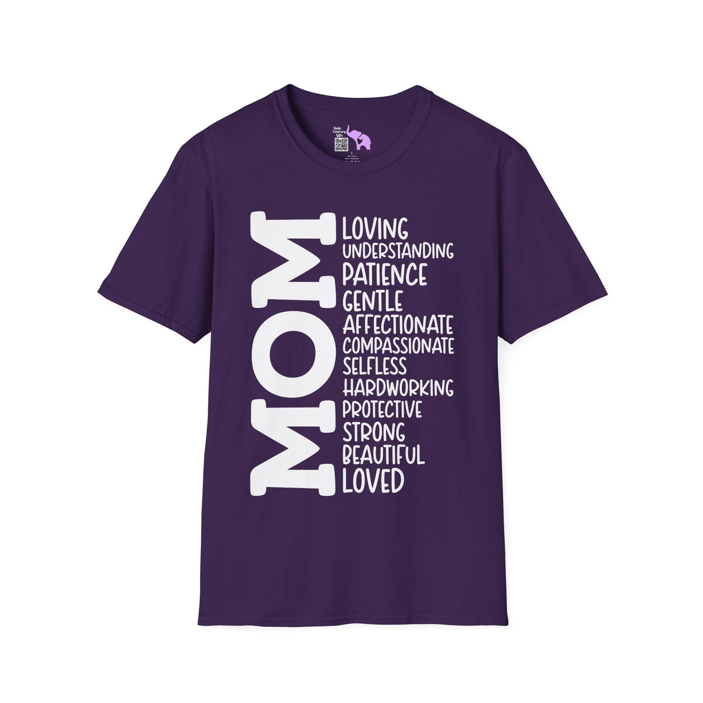 Mom Description Adult T-shirt