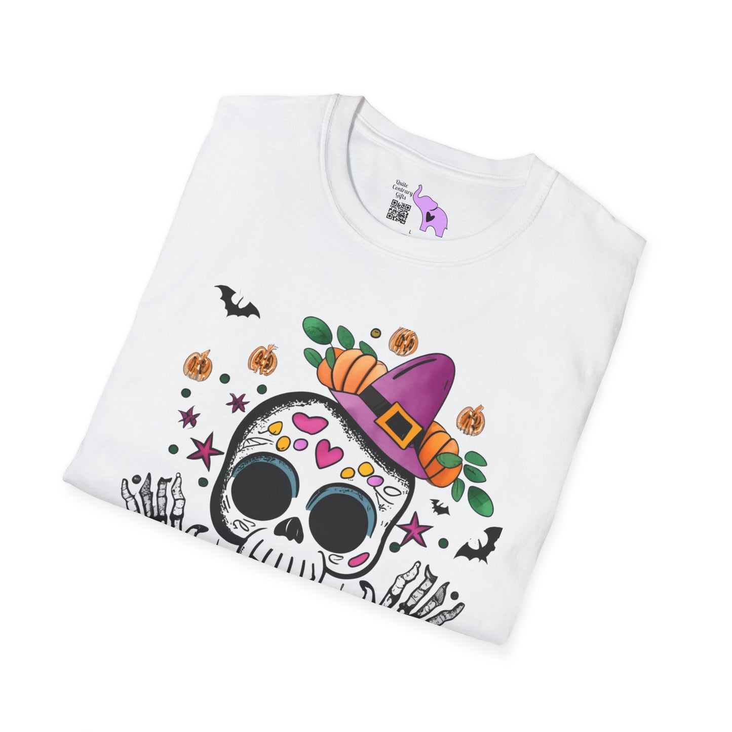 Dios de Muertos Skull Adult T-shirt