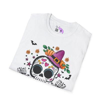Dios de Muertos Skull Adult T-shirt