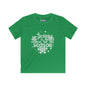 Jesus Is The Reason For The Season Snowflake Youth Softstyle Tee