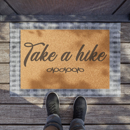 Take A Hike Coconut Fiber Doormat