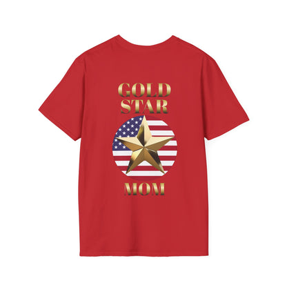 Gold Star Mom Forever Proud Adult T-shirt