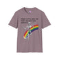 Your Little Ray of Pitch Black Has Arrived (Rainbow) Adult T-shirt