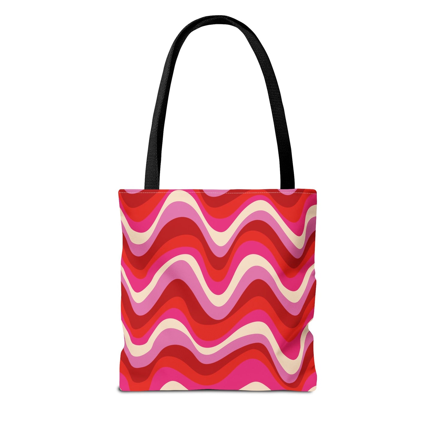 Blush Frequency Canvas Tote Bag