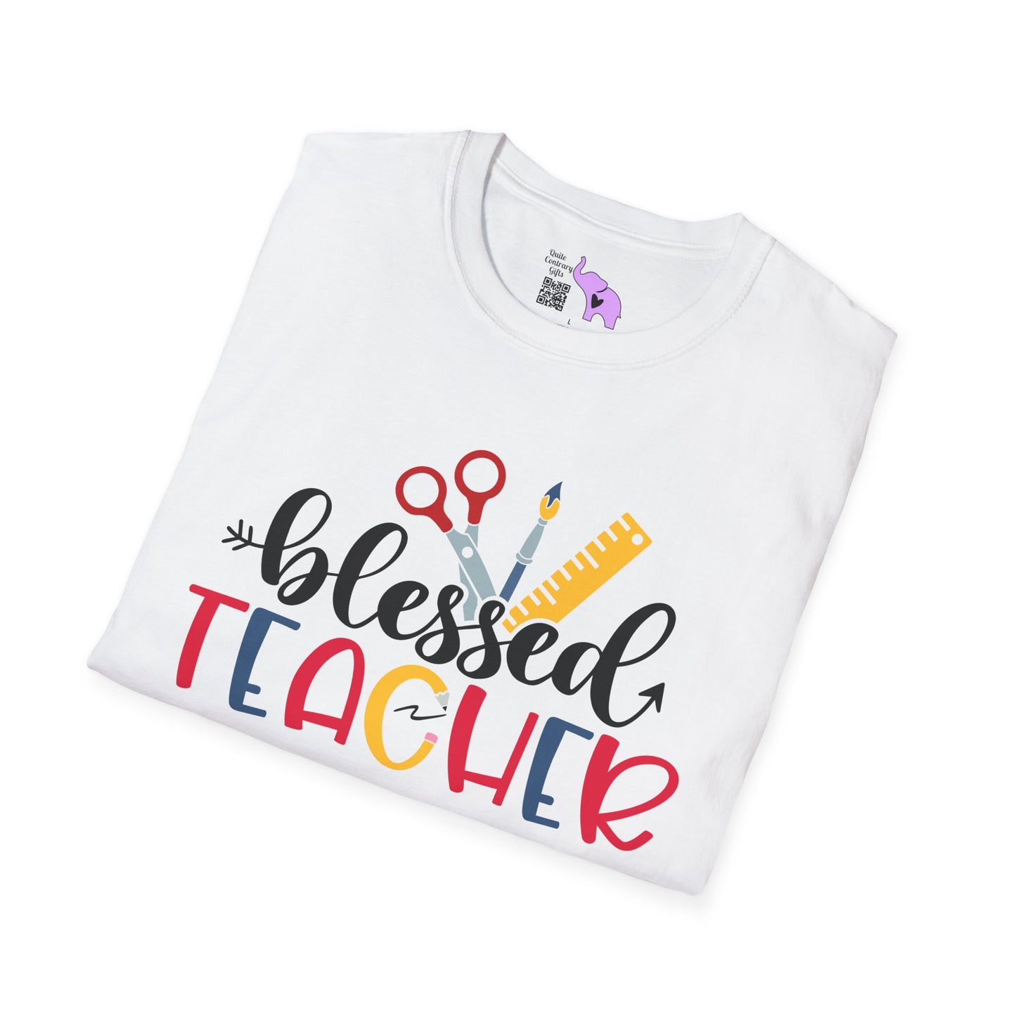 Blessed Teacher Adult T-shirt
