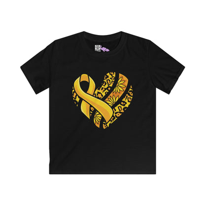 Little Warriors Heart Youth Softstyle Tee