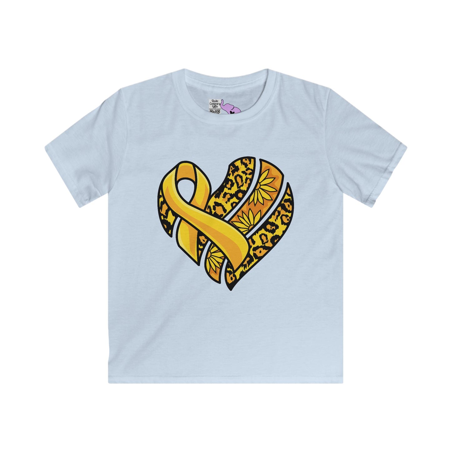 Little Warriors Heart Youth Softstyle Tee
