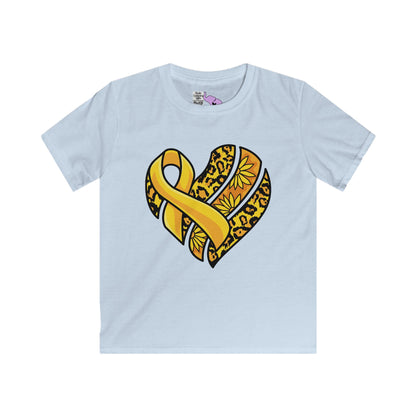 Little Warriors Heart Youth Softstyle Tee