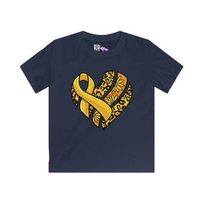 Little Warriors Heart Youth Softstyle Tee