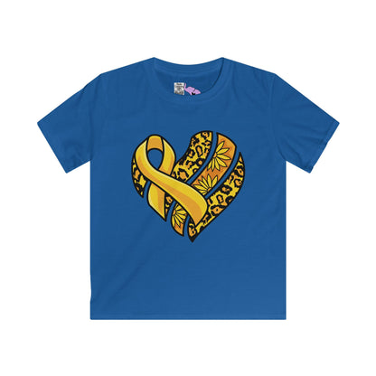 Little Warriors Heart Youth Softstyle Tee